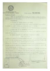 Resolución n°83 del Consejo Directivo del día 12 de junio de 1986.