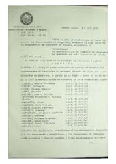 Resolución n°62 del Consejo Directivo del día 12 de junio de 1986.