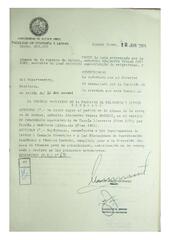 Resolución n°65 del Consejo Directivo del día 12 de junio de 1986.