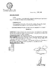 Resolución n°1206 del Consejo Directivo del día 18 de diciembre de 2018.