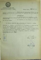 Libro de Resoluciones del Consejo Directivo de septiembre de 1986 a mayo de 1987. (Res. 201-400)