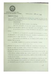 Resolución n°26 del Consejo Directivo del día 19 de mayo de 1986.