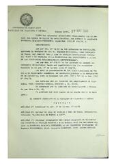 Resolución n°56 del Consejo Directivo del día 27 de mayo de 1986.