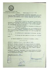 Resolución n°37 del Consejo Directivo del día 27 de mayo de 1986.