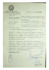 Resolución n°49 del Consejo Directivo del día 27 de mayo de 1986.