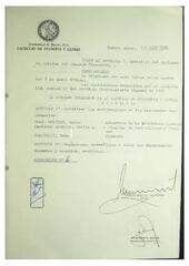 Resolución n°6 del Consejo Directivo del día 15 de abril de 1986