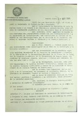 Resolución n°34 del Consejo Directivo del día 27 de mayo de 1986.