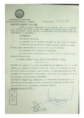 Resolución n°15 del Consejo Directivo del día 29 de abril de 1986.