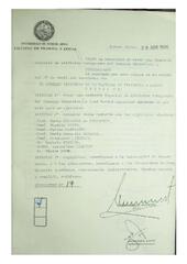 Resolución n°17 del Consejo Directivo del día 29 de abril de 1986.