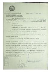 Resolución n°19 del Consejo Directivo del día 29 de abril de 1986.