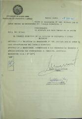 Libro de Resoluciones del Consejo Directivo de mayo a septiembre de 1987. (Res. 401-550)